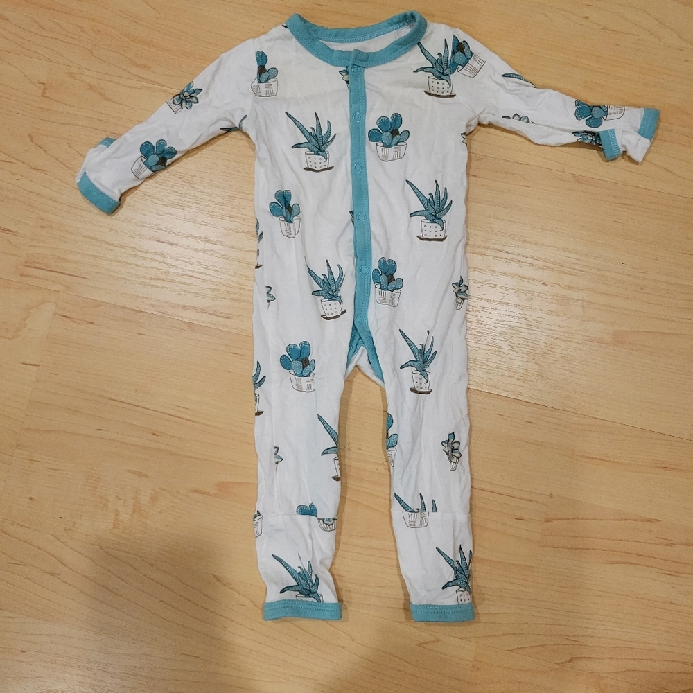 Kyte Baby Succulent Snap Romper 0-3m